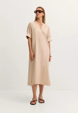 Bugatti Damen Blusenkleid mit seitlichen Schlitzen