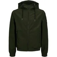 Jack & Jones Softshelljacke Basic Softshell Hood mit weichem Fleece-Innenfutter