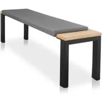 Lycce Bankauflage XXL Klemmkissen, Bankauflage, Sitzkissen für Sitzbank, viele Farben, (1 St), verrutscht nicht, 150cm breit, hochwertiger Kunstlederbezug