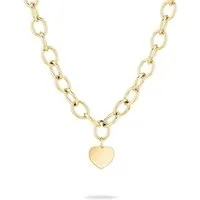 Liebeskind Berlin Kette mit Anhänger Schmuck Edelstahl My Heart Herz