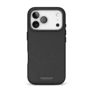 Vonmählen Vegan Leather Case iPhone 17 Pro Black