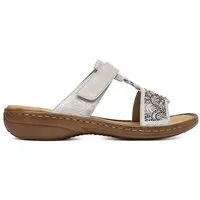 Rieker Rieker Damen-Flip-Flops Silber 608K2-40 Badepantolette