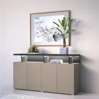 Home affaire Sideboard Serio, Breite 152,5 cm
