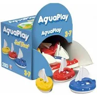 Aquaplay Wasserbahn Outdoor Wasser Spielzeug Segelboot zufällige Auswahl 8700000282