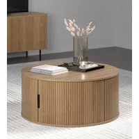trendteam Couchtisch Couchtisch Ronin, Eiche, rund (no-Set), Breite 80 cm