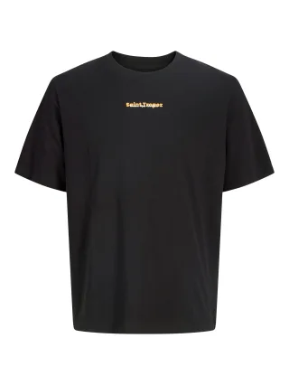 JACK&JONES - JJCITY PHOTOPRINT TEE SS CREW NECK JNR Black - Gr. - 152