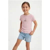 Levi's® Kids Rundhalsshirt LVG COLOR BLOCK RAGLAN in feiner Rippstruktur, for Girls