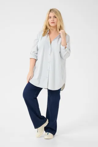 Tunika Loose fit blue white