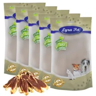 Lyra Pet Kaninchenohren gefüllt mit Ente 5 kg