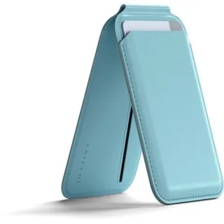 Satechi Magnetic Wallet Stand MagSafe Light Blue
