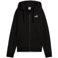 PUMA Kapuzensweatshirt ESS SMALL NO 1 LOGO COMFORT FULL-ZIP HOODIE TR mit verstellbarer Kapuze, mit Kängurutasche, komfortable Passform