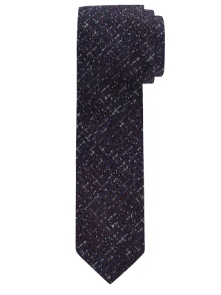 OLYMP - Krawatte slim 6,5 cm blau/lila