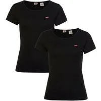 Levi's® T-Shirt Mini-Logo (Packung, 2-tlg) mit kleiner Markenlogo-Stickerei auf der Brust