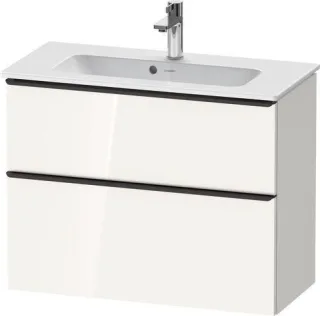Duravit D-Neo Waschtischunterbau wandhängend Weiß Hochglanz 810x372x625 mm - DE43690BD220000 DE43690BD220000