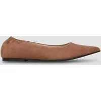s.Oliver Ballerinas Ballerina Ballerinas aus Veloursleder