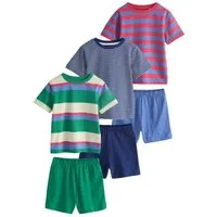 Next Pyjama Kurze Schlafanzüge, 3er-Pack (6 tlg)