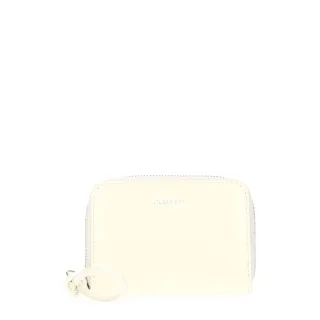 Jil Sander Beigefarbenes Lederportemonnaie