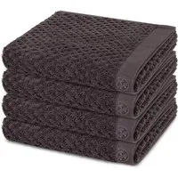 ROSS Handtuch Set Harmony, Walkfrottee (Spar-Set, 4-St), 4 X Handtuch im Set - Baumwolle - Saugstark
