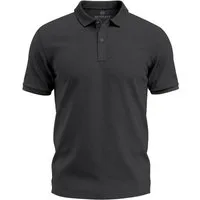 Neverless Poloshirt Herren Polo-Shirt Basicshirt mit Polokragen und Knopfleiste Baumwolle mit Print