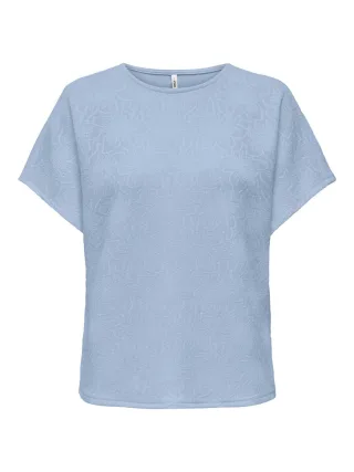 ONLY - T-Shirt - Onlvelma blau - Gr. - L