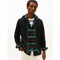 Tommy Hilfiger Cardigan SEASONAL STRUCTURE strukturiert, mit Polokragen, regular fit