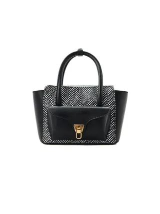 Coccinelle Handtasche Schwarz/Schwarz