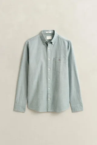 GANT - Classic Regular Fit Oxford-Hemd dark emerald - Gr. - XXXL