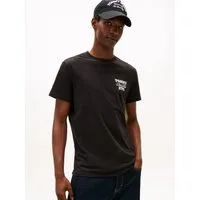 Tommy Jeans T-Shirt TJM ENTRY BILLS slim fit, Jersey, Rundhals
