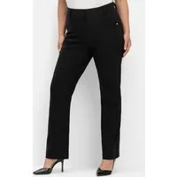 Sheego Jerseyhose Stretch-Hose mit Shapingeinsatz im Bauchbereich