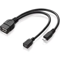 adaptare adaptare 40228 USB-OTG Adapter-Kabel Micro-USB 2.0-Stecker USB-Buchse USB-Kabel