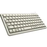 Compact-Keyboard G84-4100, Tastatur weiß, US-Layout, Cherry Mechanisch