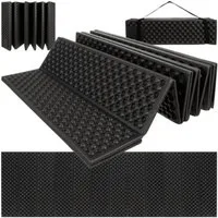 Trizand Isomatte Klappbare Isomatte 180x60x1 cm, (Spar-Set, 1-tlg., wasserdicht), isoliert und den Liegekomfort auf einer kalten Fläche