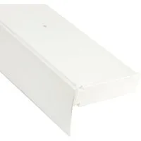 Bestlivings Gardinenstange, 2-läufig, Fixmaß, mit Bohren, verschraubt, Kunststoff, Gardinenschiene + Blende, 1-3 lauf, versch. Längen/ Designs