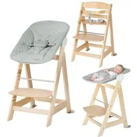 roba® Hochstuhl Born Up 2in1, Treppenhochstuhl mit Liegefunktion