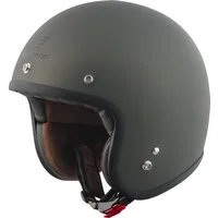 Bogotto Motorradhelm H541 Solid Jethelm, geeignet für Brillenträger