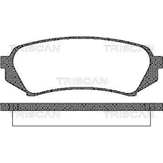 Triscan Bremsbel?ge hinten Lexus Lx Toyota Land