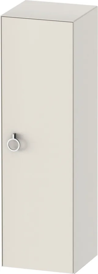 Duravit White Tulip Halbhochschrank Nordic Weiß Seidenmatt 400x360x1320 mm - WT1333R3939 WT1333R3939