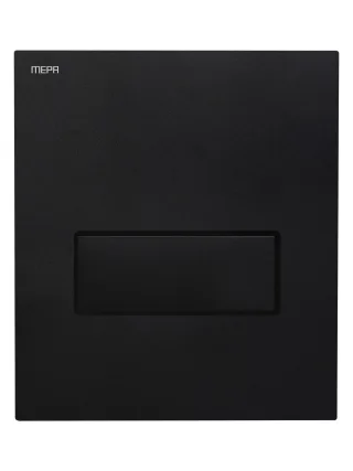Mepa Urinal-Betätigungsplatte MEPA Orbit Kunststoff Mattschwarz, 421139 421139