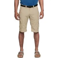 Schöffel Trekkinghose Reise-Wanderhose Silvaplana2 (UV-Schutz) kurz beige Herren