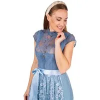 MarJo Dirndl Midi Dirndl 2tlg. - ISA - light denim