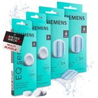 SIEMENS 20x Reinigungstabletten & 6x Entkalkungstabletten Pflegeset (MEISTERZWECK4U, [- TZ80001 + TZ80002 Reinigung und Entkalkung Pflegeset)