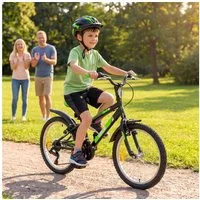 Actionbikes Motors Kinderfahrrad Arrow Fahhrad für Kinder Dirt Bike BMX, 6 Gang, Kettenschaltung, (Kinderfahrrad 20 Zoll, Fahrrad für Kinder, BMX, Fahrrad ab 6 Jahren, Kinder Fahrrad, Kinder Fahrrad mit verstellbarem Sitz, Fahrrad mit Ständer), höhen