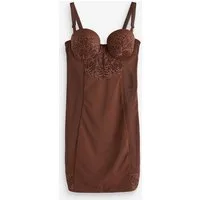 Next BH-Hemd Figurformendes Unterkleid mit Spitze und Körbchen (1-tlg)