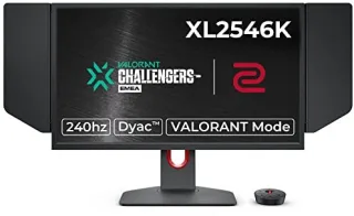 BenQ Zowie XL2546K [245" 1.920x1.080 TN 240Hz 3x HDMI DP 05ms Reaktionszeit] schwarz