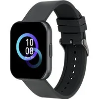 XCOAST IVE 2 Anthrazit Fitnesstracker und Smartwatch (BxLxH: 3,8x4,4x1,1 cm/Farb-Touchdisplay 1,69 Zoll, iOS und Android), 3-tlg., 70 verschiedene Ziffernblätter, Nachrichtenanzeige, Blutdruck, Puls, Blutsauerstoff, Kalorien, 21 Sportmodi, Schlafmoni