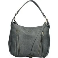 Rieker Handtasche, Schultertasche, Damen Umhängetasche mit abnehmbarem Umhängeriemen