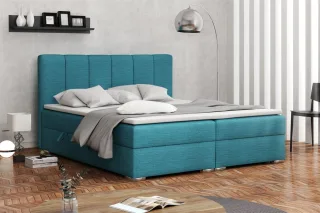 Boxspringbett Schlafzimmerbett ALVARA 160x200cm inkl.Bettkasten
