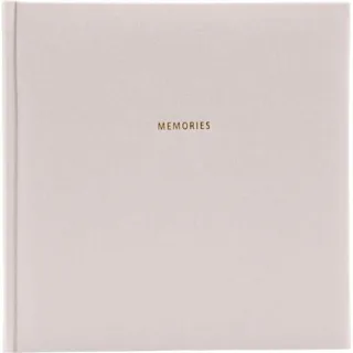 Hama Jumbo Memories grau 30x30 50 schwarze Seiten 7683
