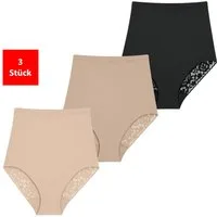 Fashionschmiede Shapingslip Shapewear Damen Unterwäsche Bauchweg 1er-3er Pack Shape Slips (Packung, 3-St., 3er-Pack) Figurformend - Modellierung von Bauch und Taille, extra hoch