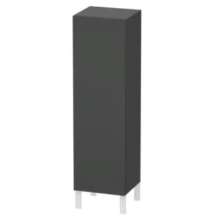 Duravit L-Cube Halbhochschrank Graphit Matt 400x363x1320 mm - LC1178R4949 LC1178R4949